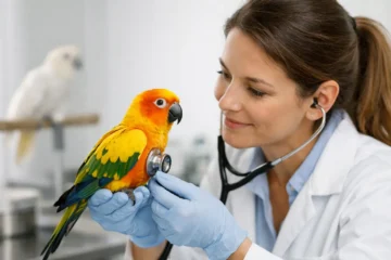 Atendimento veterinário especializado em aves