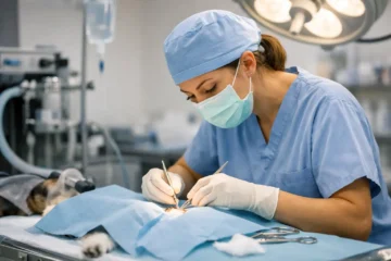 Cirurgia veterinária ambulatorial segura
