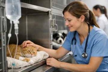 Como funciona a internação veterinária de pets