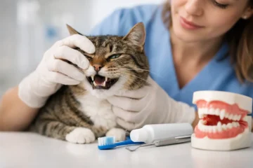 Saúde bucal de gatos: sinais e cuidados